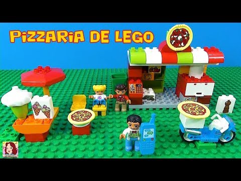 PIZZARIA DE LEGO - PIZZARIA DE BRINQUEDO - LEGO DUPLO  #LEGO #EUAMOLEGO #LEGODUPLO
