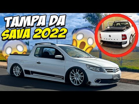 COLOQUEI A TAMPA DA SAVEIRO 2022 NA MINHA SAVEIRO G5 *Ficou lindo*