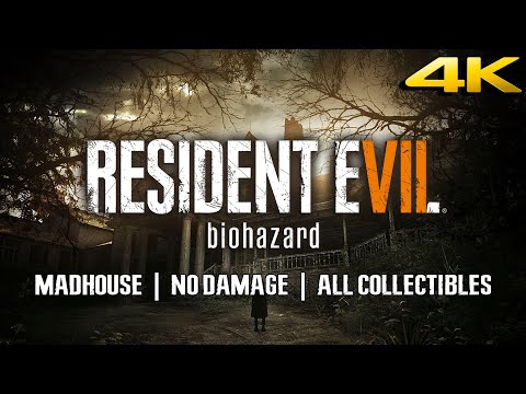 RESIDENT EVIL 7 (PC) FULL GAME | New Game - Madhouse - No Damage - All Collectibles【4K60ᶠᵖˢ】