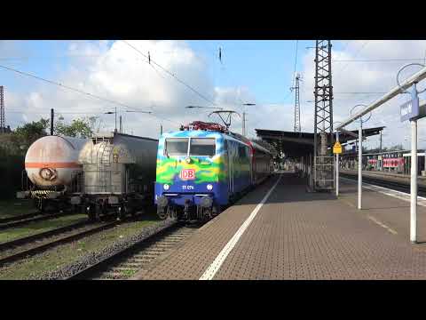 [Pfiff] DB Gebrauchtzug 111 074-1 mit RB49 nach Friedberg in Hanau Hbf