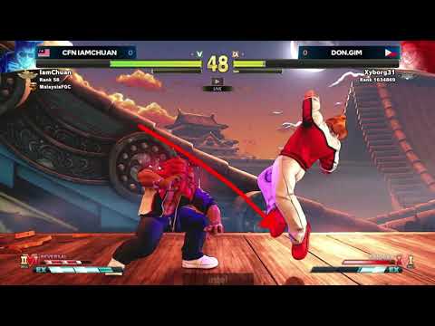 IamChuan VS Don.Gim - Top 8 Bracket SFV Intel World SEA