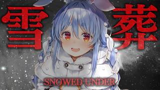 【チラズアート新作】今年イチやばいと噂の「雪葬」ぺこ！【ホロライブ/兎田ぺこら】