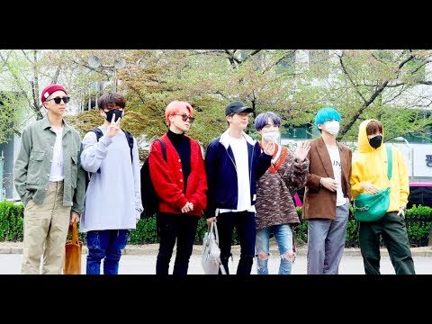 190418 BTS (방탄소년단) 뮤직뱅크 출근길