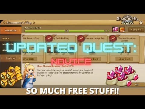 Summoners Way Quest Guide: Novice!!!