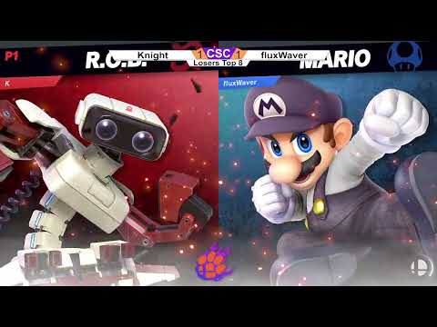 Clocktower Smash 105 - LQ - Knight (R.O.B.) vs. fluxWaver (Lucas, Mario) - SSBU