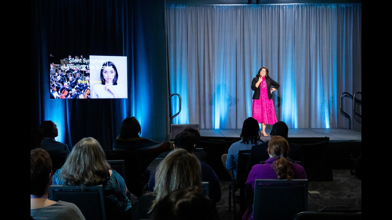 Promotional video thumbnail 1 for Vidya Raman - Inspire with Insights