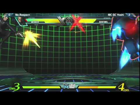UMVC3: MC GC Yoshi vs No Respect - Alpha Clash 11