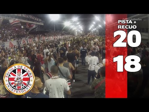 Bateria Independente Tricolor 2018 - Pista + Recuo - Apoteose Visita Anhembi