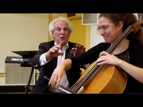 Debussy: Cello Sonata - 1st movement (Benjamin Zander - Interpretation Class)