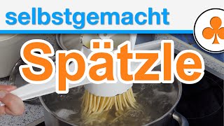 Spätzle selber machen (schwäbisch mit Untertiteln)