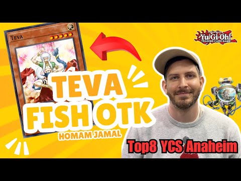 CRAZY Teva Fish OTK | 1st After Swiss YCS Anaheim | Yugioh Edison Format