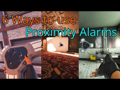6 Different Ways YOU Can Use Proximity Alarms || Rainbow Six Siege Tips