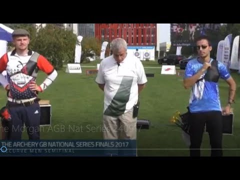 Patrick Huston v Ashe Morgan Archery GB Nat Series semi-final 24 Sept 2017