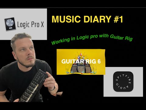 Music Diary #1 - Film Music, Working in Logic pro with Guitar Rig by David Kollar