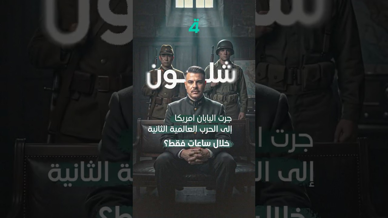 فيديو | شلون جرت اليابان أمريكا إلى الحرب العالمية الثانية خلال ساعات فقط؟