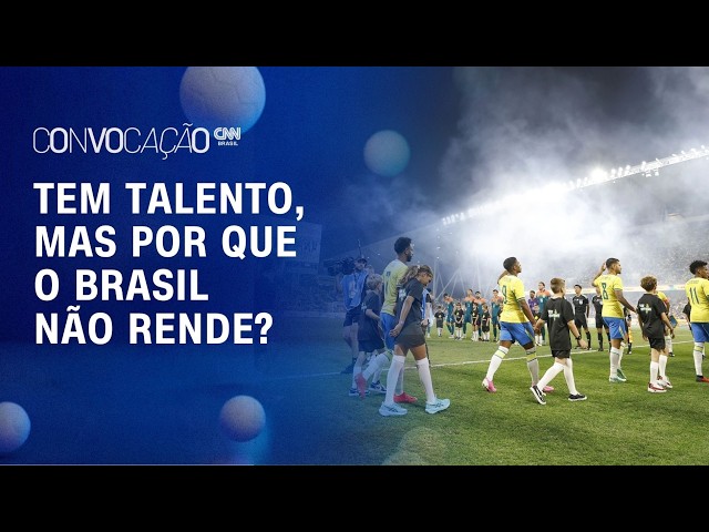 Seleção tem talento, mas falta time: Ancelotti busca equilíbrio no Brasil? | CONVOCAÇÃO CNN