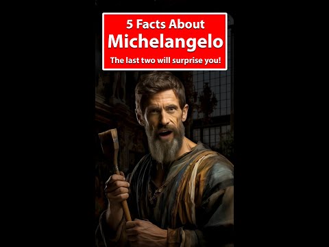 Five #facts  about the #artist #michelangelo  - the last two will surprise you!