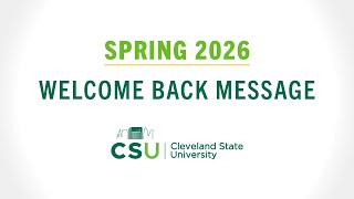 Welcome to the Spring 2026 Semester at CSU