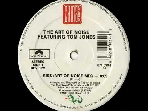 The Art Of Noise Featuring Tom Jones  BATTERY MIX - Kiss (Vinyl Rip)