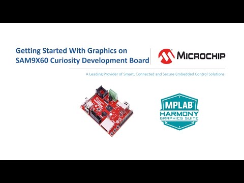 Getting Started with Graphics on SAM9X60 Curiosity Development Board video thumbnail