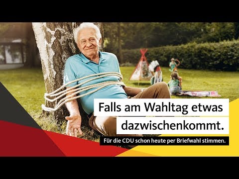 Falls am Wahltag etwas dazwischen kommt.