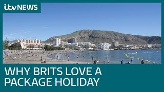 40 years on Brits still love package holidays and Spain is most popular choice| ITV News