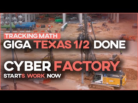Cybertruck production starts in June and Giga Texas is 52% done