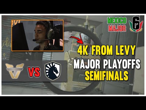 BEAUTIFUL 4K FROM LEVY - TEAM ONE x LIQUID - SEMIFINALS | R6 MEXICO MAJOR HIGHLIGHTS | BEST OF SIEGE
