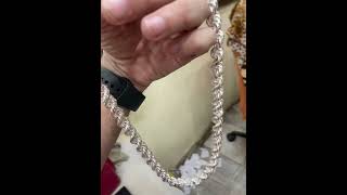 250 gram silver 92.5 chain#kd jeweller#ambala