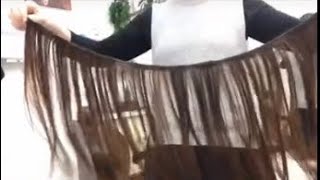תפירת טרסים משיער טבעי