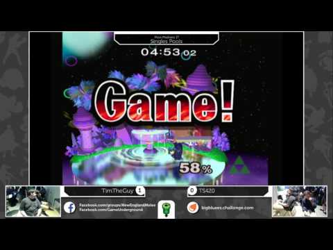 Mass Madness 17 SSBM - TimTheGuy (Marth) vs. TerminatorSlayer420 (Sheik) - Melee Pools