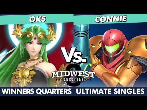 Midwest Arcadian 6 Winners Quarters - okS (Palutena, Luigi) Vs. Connie (Samus) SSBU Ultimate