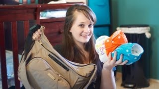 CLOTH DIAPERING ON THE GO! - What's In My Diaper Bag