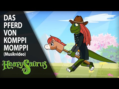 Heavysaurus – Das Pferd von Komppi Momppi (Offizielles Musikvideo) | Dino Metal für Kids