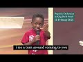 POWERFUL PROPHETIC DECLARATIONS FROM THE YOUNG PROPHET; KING DAVID EMMANUEL OMALE