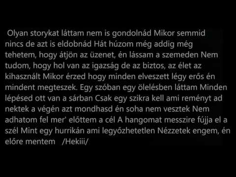 Hekkiii Km  J  Boy   Menedék (Dalszöveg)