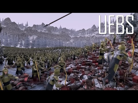 17.000 Archers vs 23.000 Elven Archer- Ultimate Epic Battle Simulator 2- UEBS 2