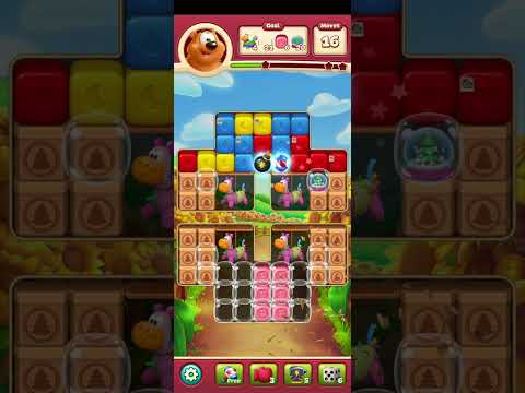 Toon Blast Level 7849 - No Boosters