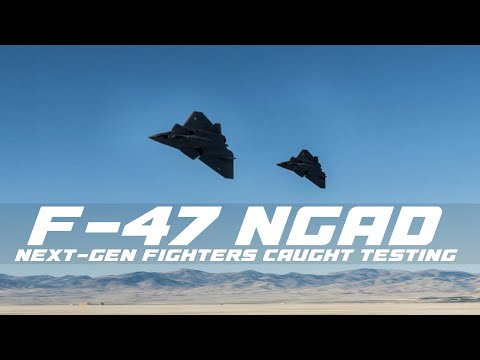 SPOTTED: Next-Gen F-47 (NGAD) Fighters Seen Testing in Nevada — November 2025
