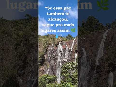 cachoeira sete de setembro!💧✨🍃  “Onde a água cai, a paz floresce dentro da gente 🍃💙”