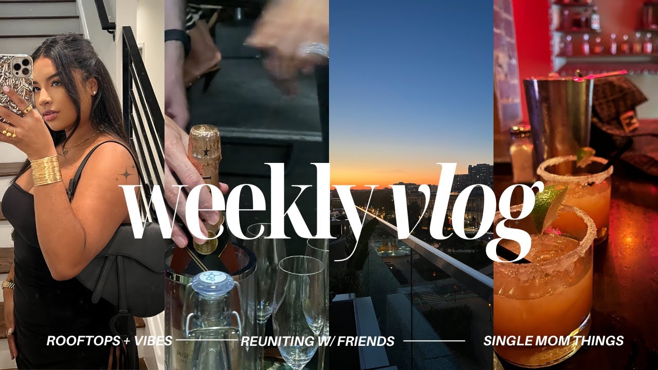 WEEKLY VLOG| REUNITING W/ MY BESTIES, NIGHTS OUT, BALANCING EMOTIONS, NAIL BAG TOUR + MORE