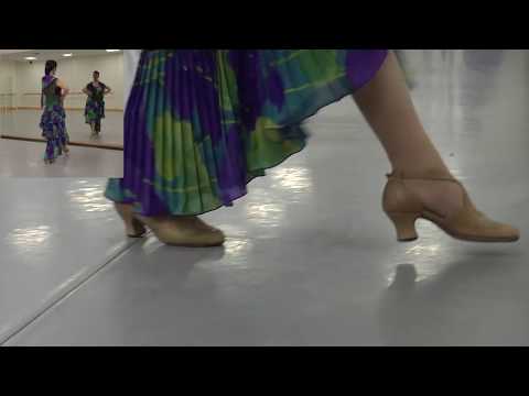Primera sevillana, pies, primera parte. Clases de Sevillanas.