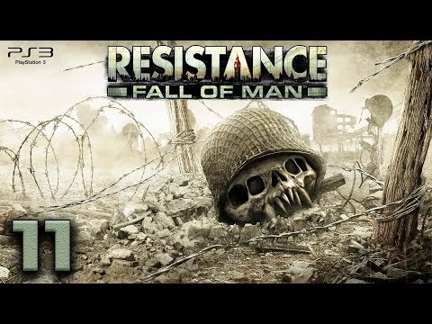 Resistance: Fall of Man (PS3) - 720p60 HD Playthrough Mission 11 - Conduits