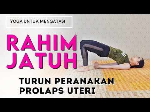 OVERCOMING A PROLONGED / PROTRACTED UTERUS WITH YOGA EXERCISE - EASY WAY TO RAISE THE UTERUS