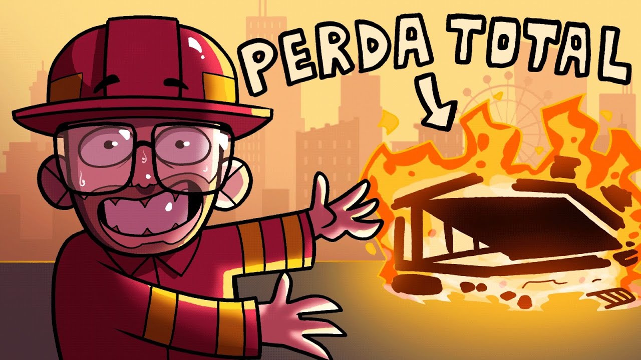 4 amigos num simulador de bombeiro | Firefighting Simulator