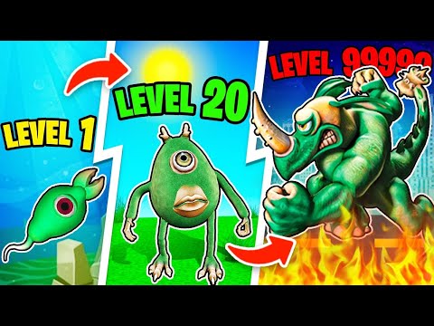 Upgrading BABY to GOD in SPORE