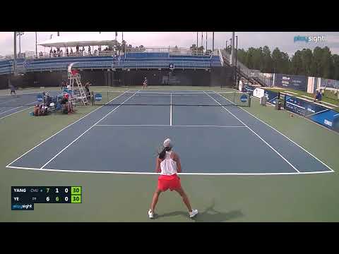 Sarah Yang v Nina Ye - CMU v PP (match incomplete)