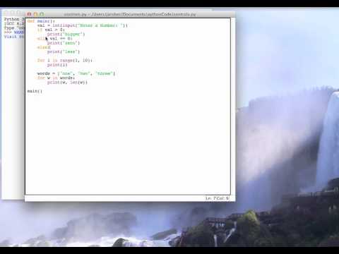 Control Structure In Python Part 1