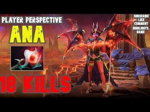 Ana MID Queen of Pain Party game vs  Invoker Party game Easy Win