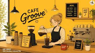 POV: you found the perfect summer cafe for work & good vibes ☀️ | chill jazzhop